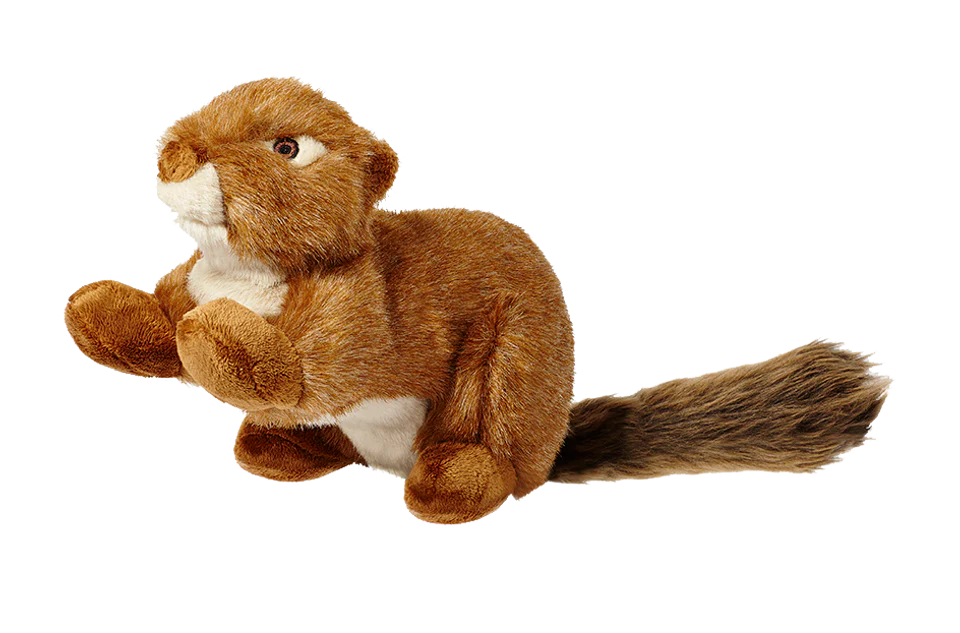 Fluff & Tuff Dog Toy Red Squirrel