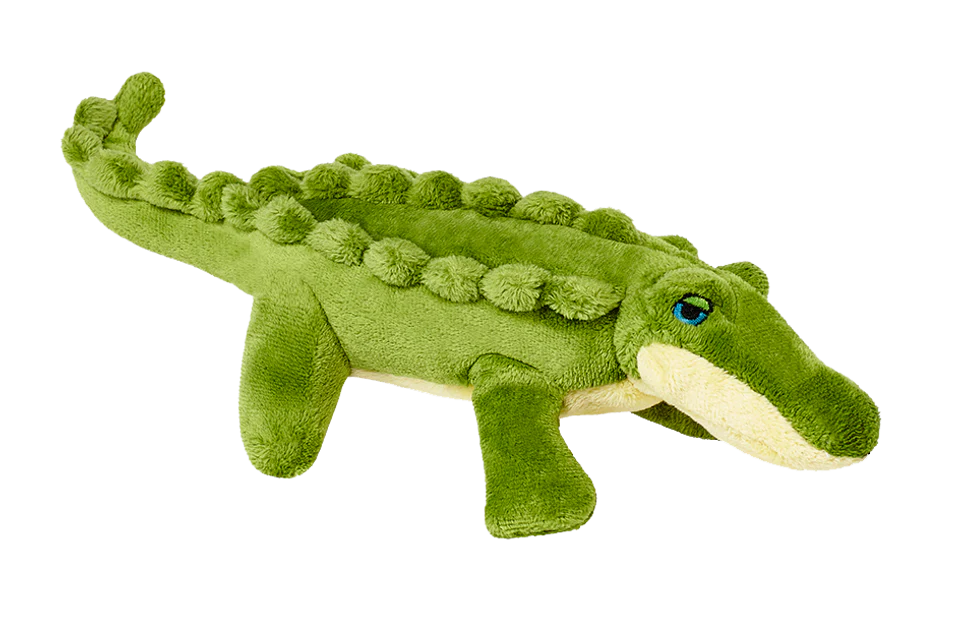 Fluff & Tuff Dog Toy Savannah Baby Gator