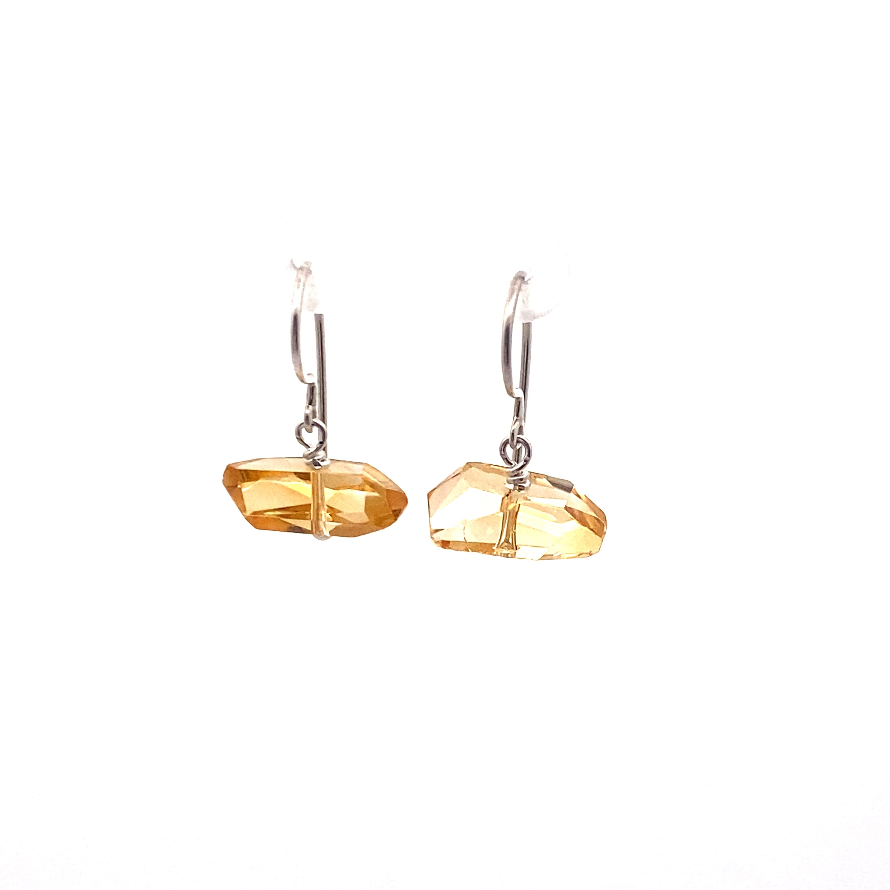 Energizing Silver Earrings