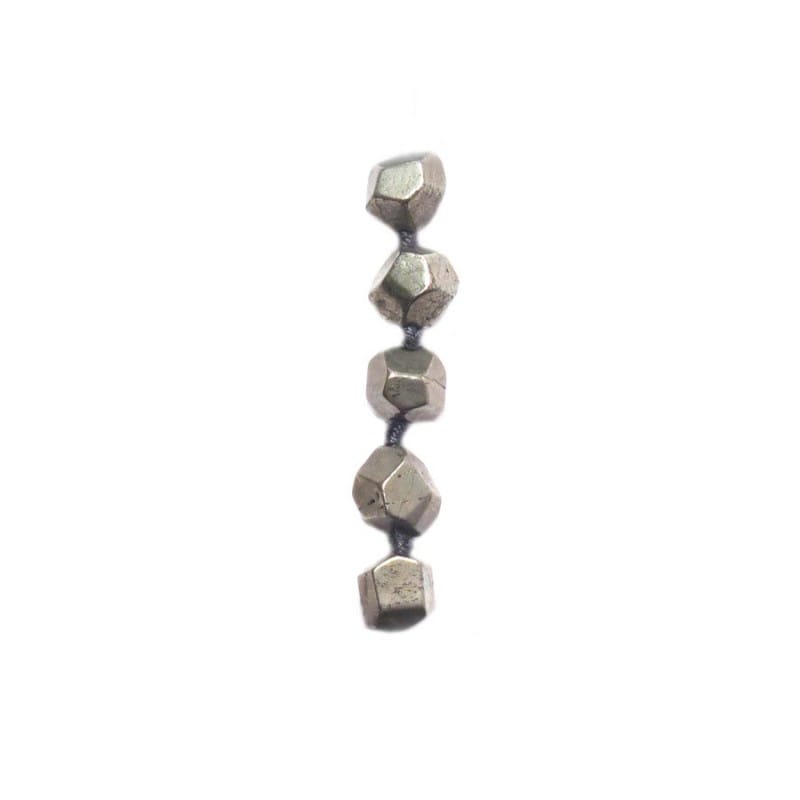 Pyrite Silver Bracelet