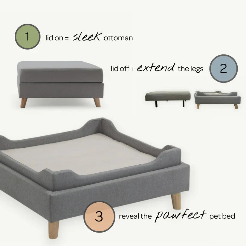 4 Cats & Dogs Otto Pet Ottoman *SPECIAL ORDER*