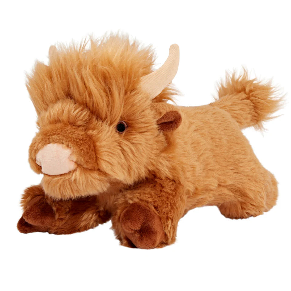 Fluff & Tuff Dog Toy Shaggy The Highland Cow