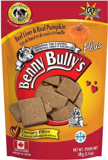 Benny Bully's Beef Liver Plus Pumpkin FINAL SALE KOR DL ***