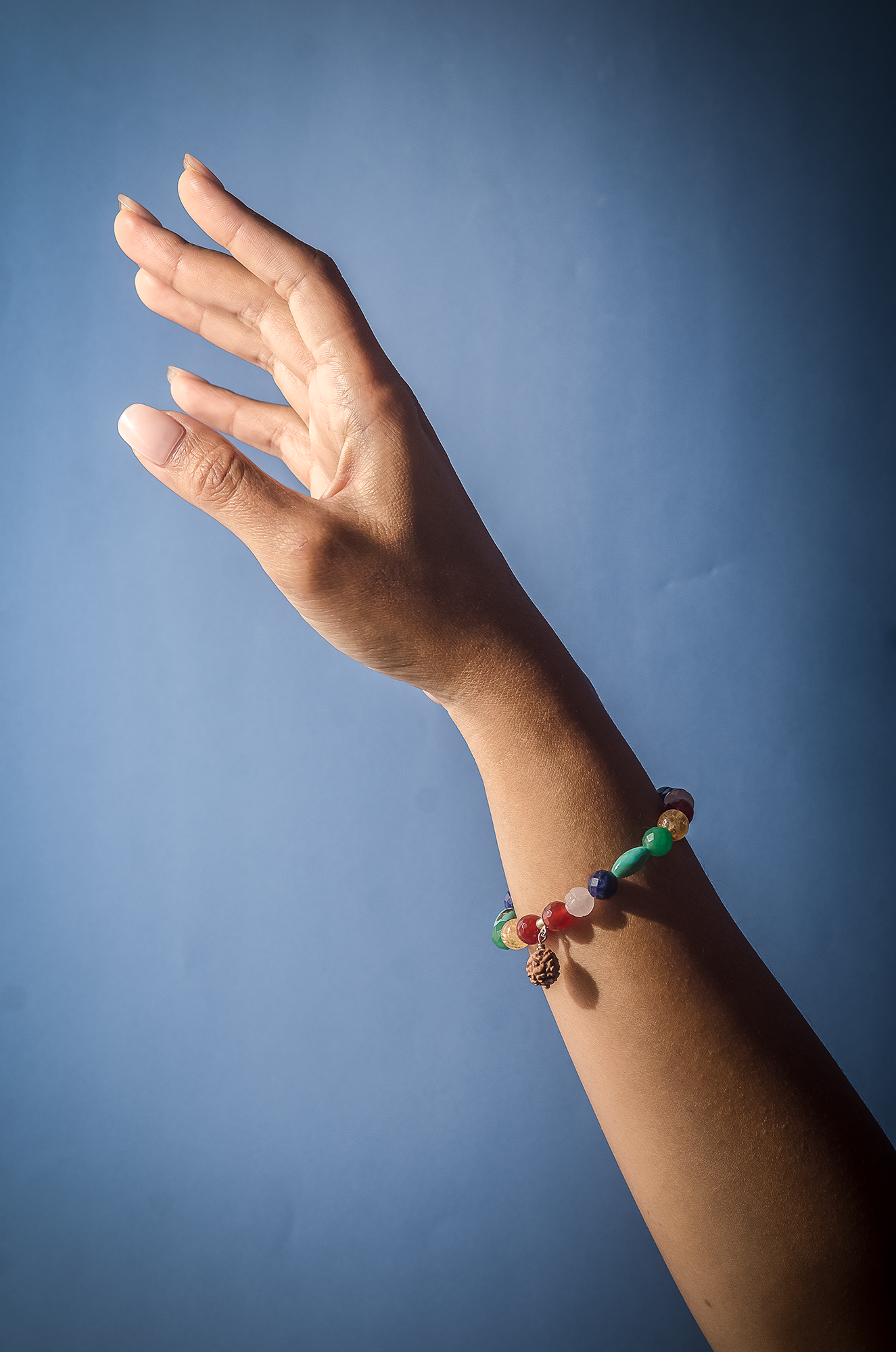 Mixed Stones Balancing Elastic Bracelet