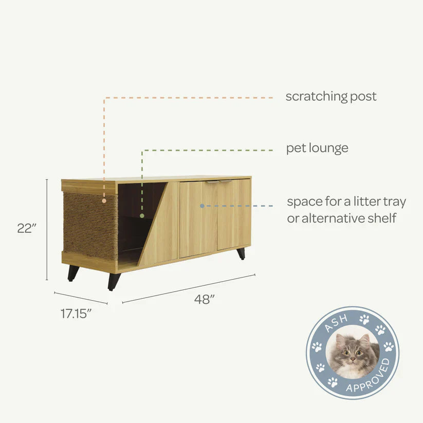 4 Cats & Dogs Jessie Litter Cabinet *SPECIAL ORDER*