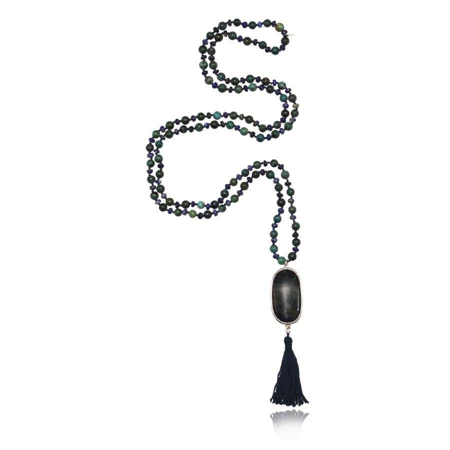 Opening The Throat Chakra Mala Necklace