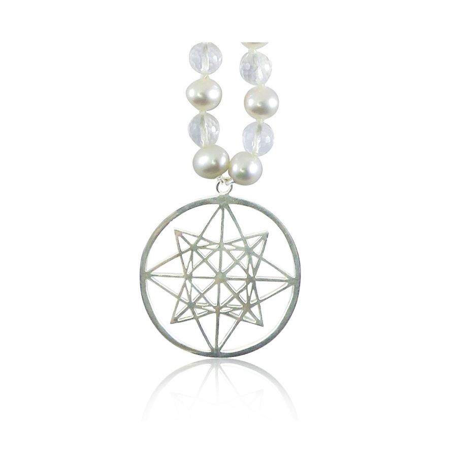 Star Tetrahedron Mala Necklace