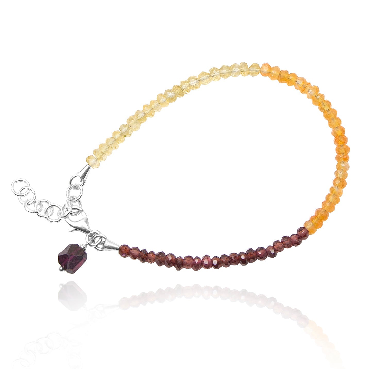 Empowering Solar Plexus Silver Bracelet
