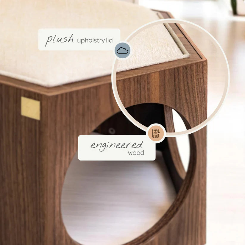 4 Cats & Dogs Suki Stool & Shelf *SPECIAL ORDER*