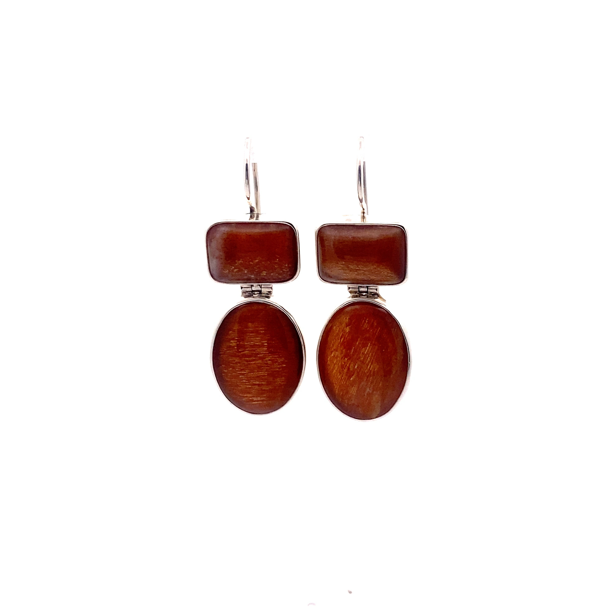 Good Fortune Silver Earrings