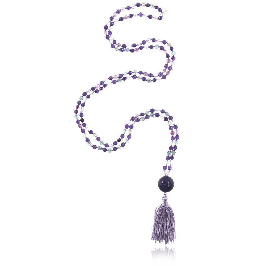 Stabilizing Aura Mala Necklace
