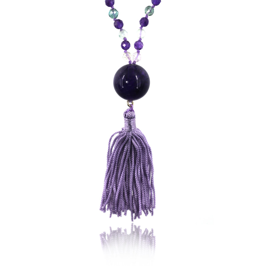 Stabilizing Aura Mala Necklace