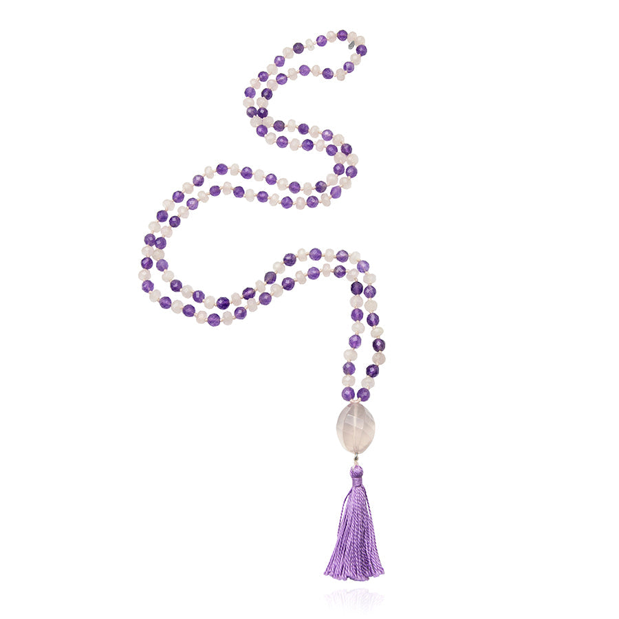 Infinity Peace Mala Necklace