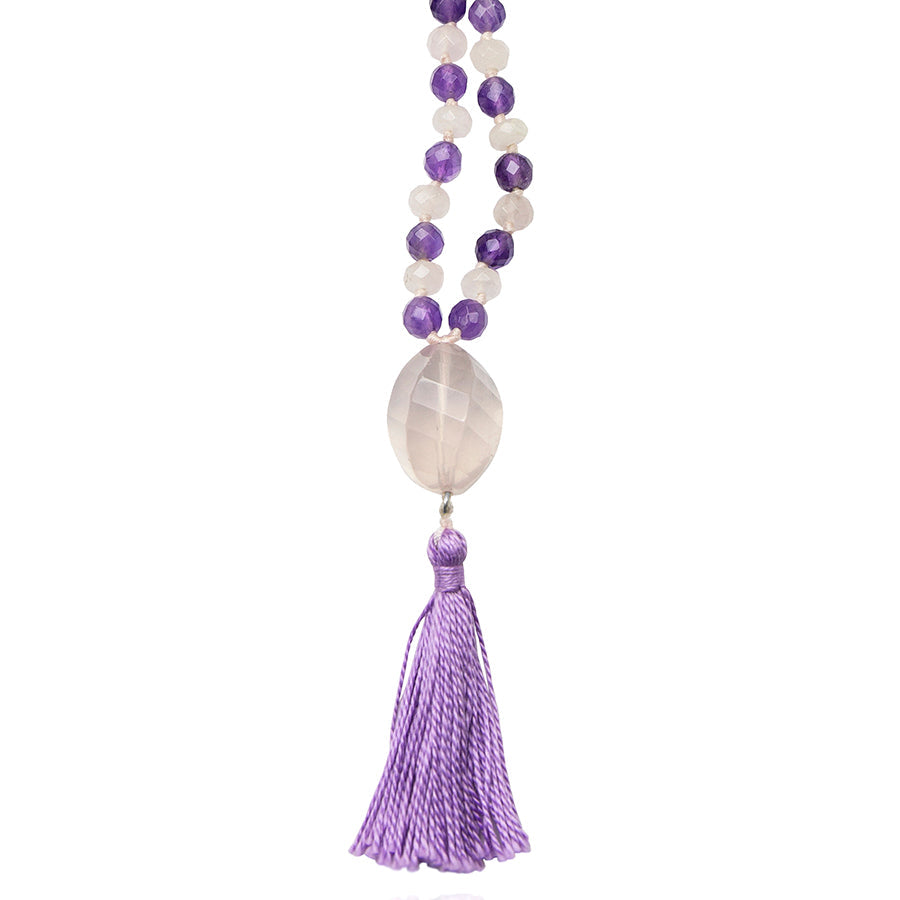 Infinity Peace Mala Necklace