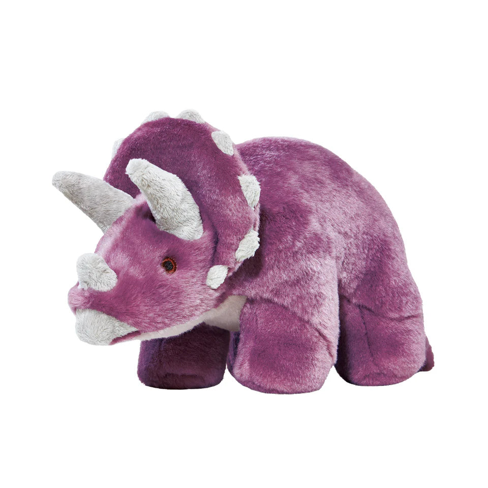 Fluff & Tuff Dog Toy Charlie Triceratops