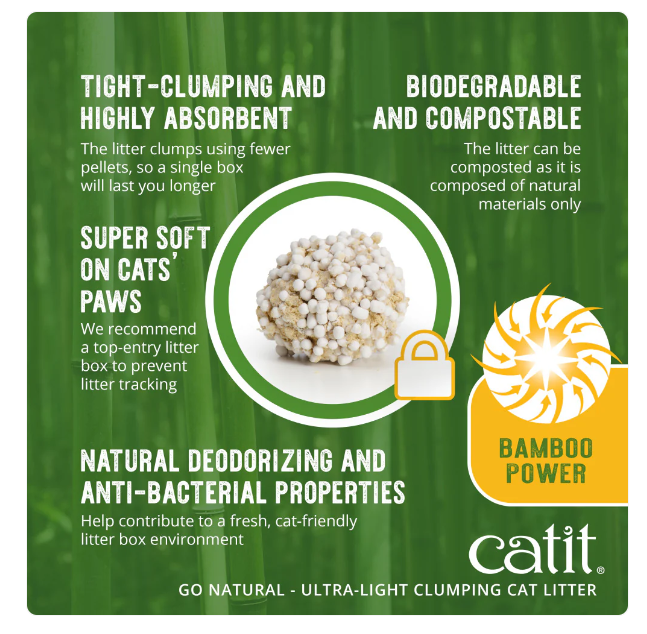 Catit Natural Bamboo Litter