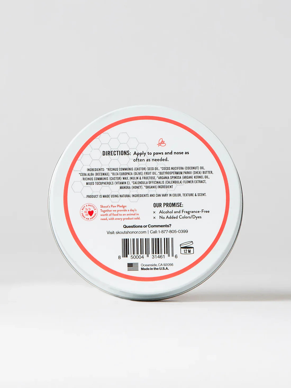 Skout's Honor Prebiotic Pet Balm CLEARANCE FINAL SALE