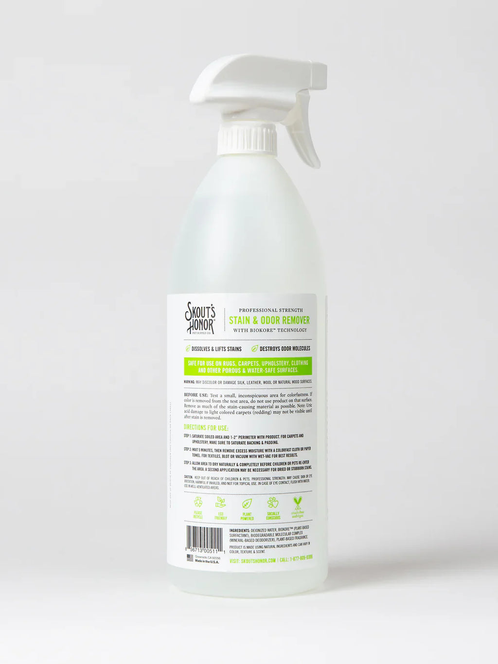 Skout's Honor Stain & Odor Remover FINAL SALE