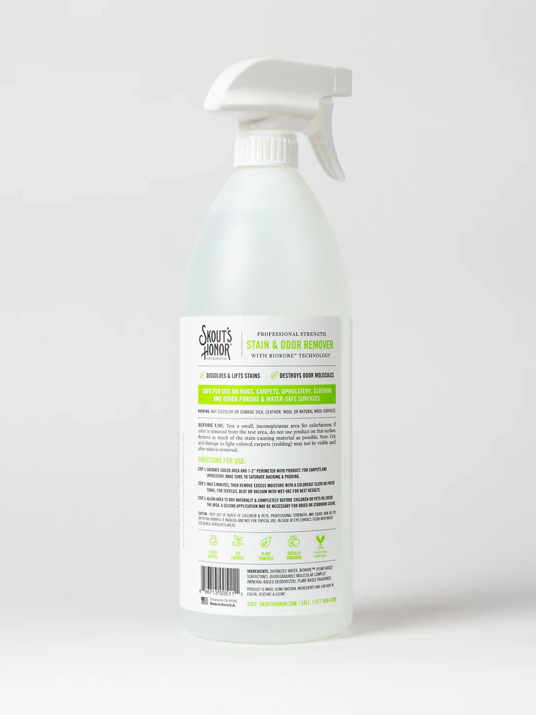 Skout's Honor Stain & Odor Remover FINAL SALE