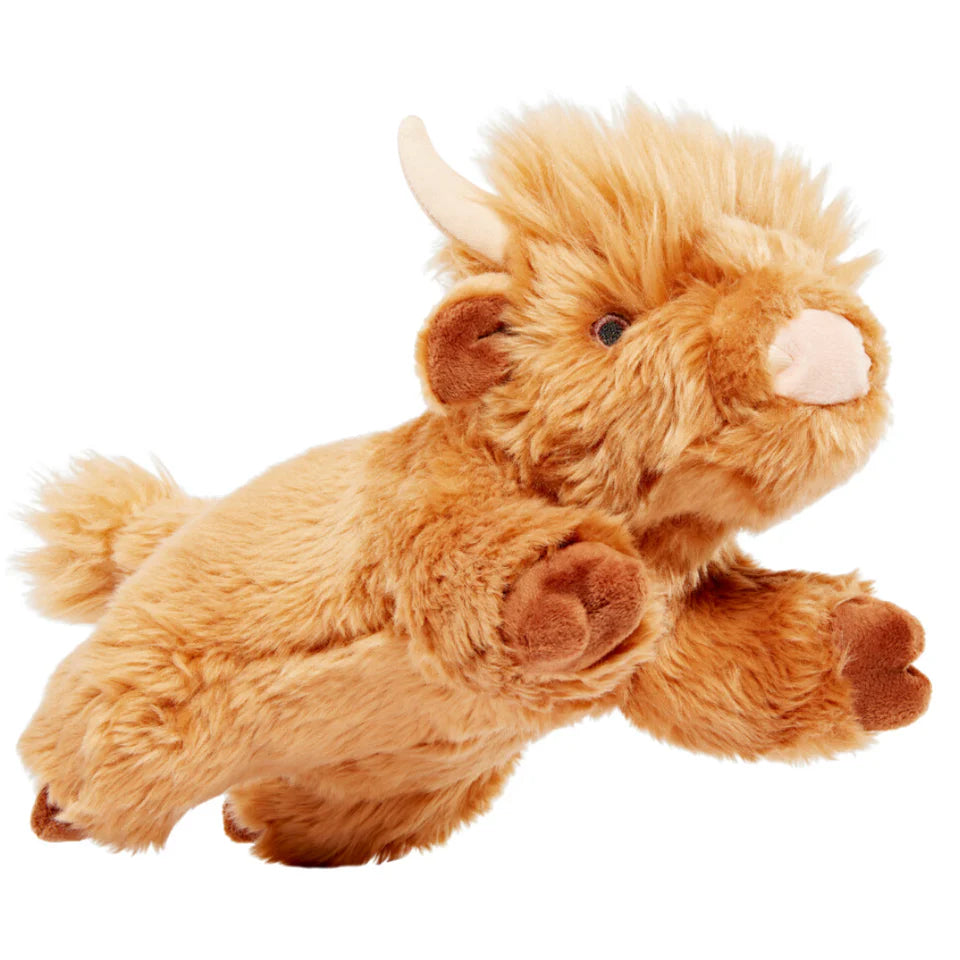 Fluff & Tuff Dog Toy Shaggy The Highland Cow