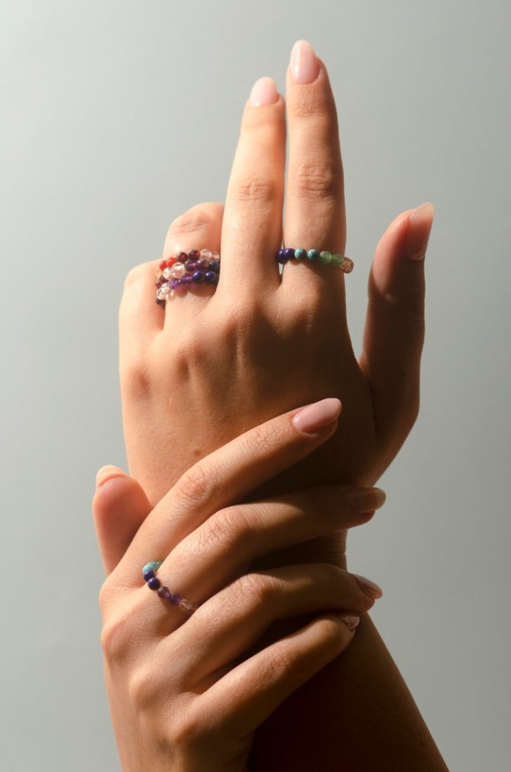 Seven Chakra Elastic Ring