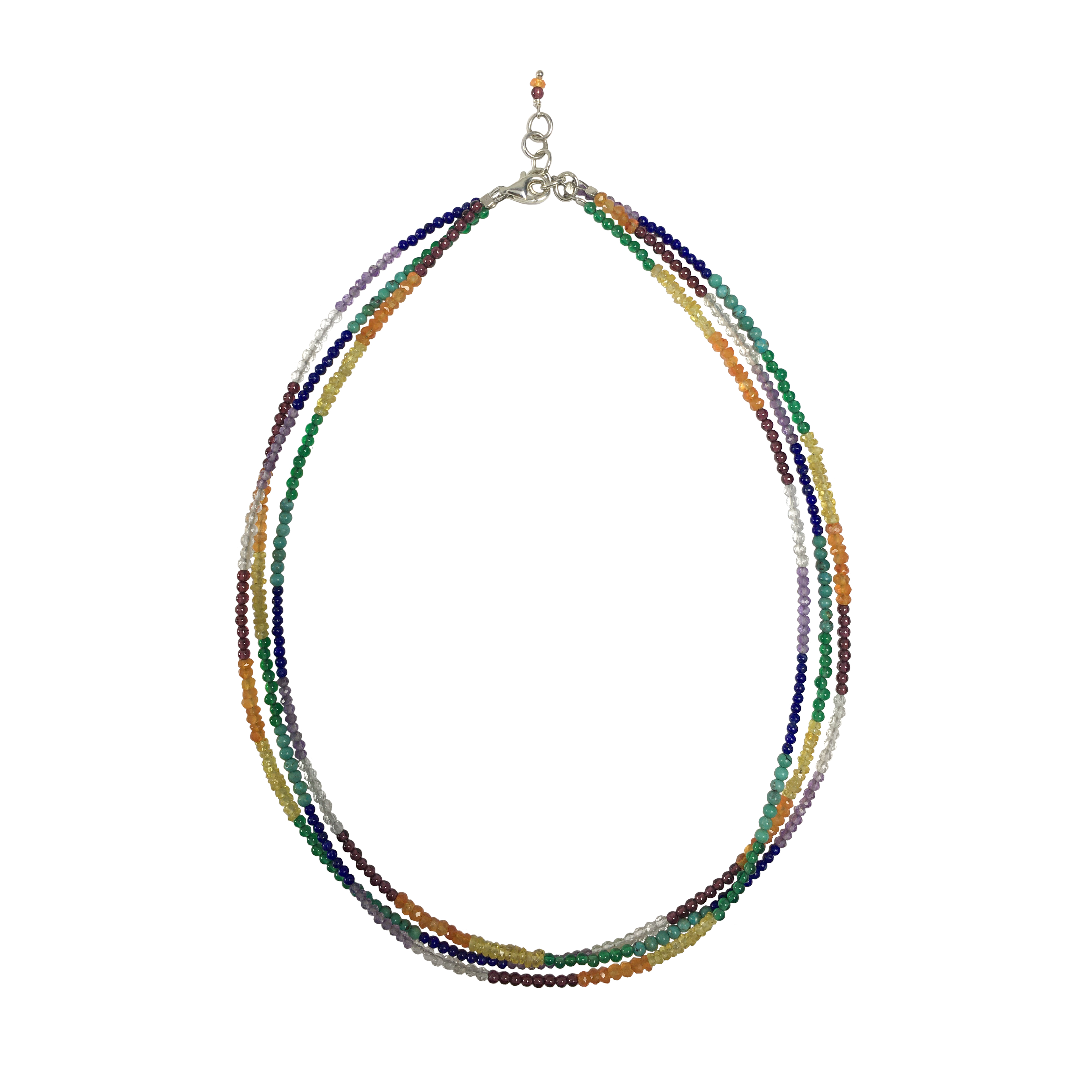 Seven Chakra Balance Short Necklace