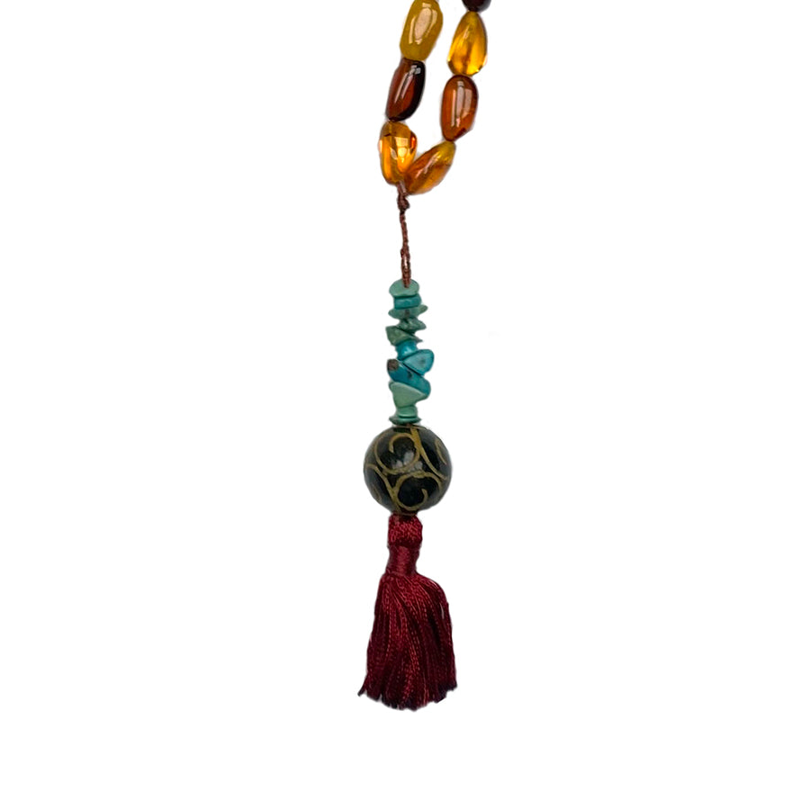 Wisdom Tibetan Mala Necklace