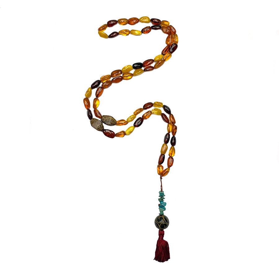 Wisdom Tibetan Mala Necklace