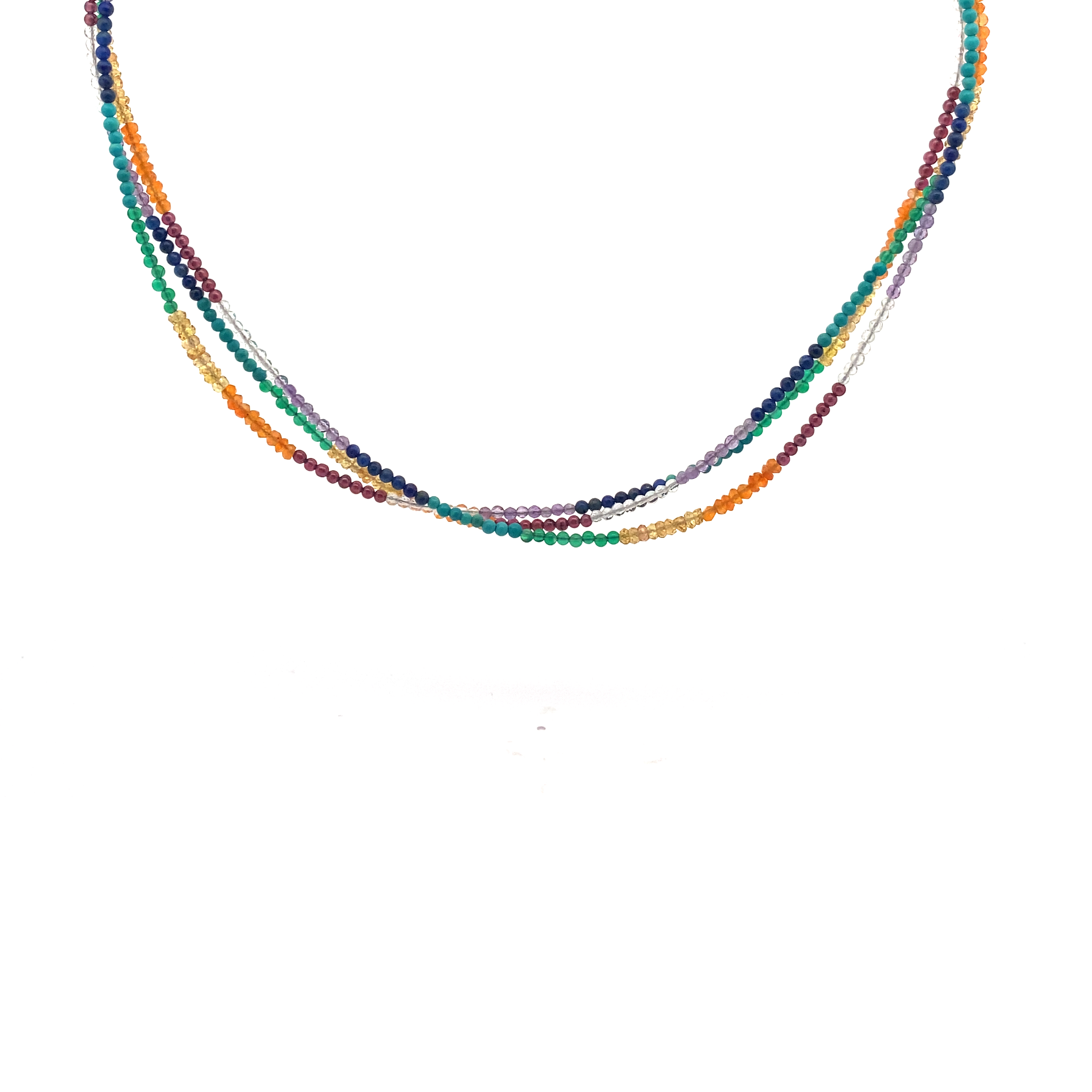Seven Chakra Balance Short Necklace