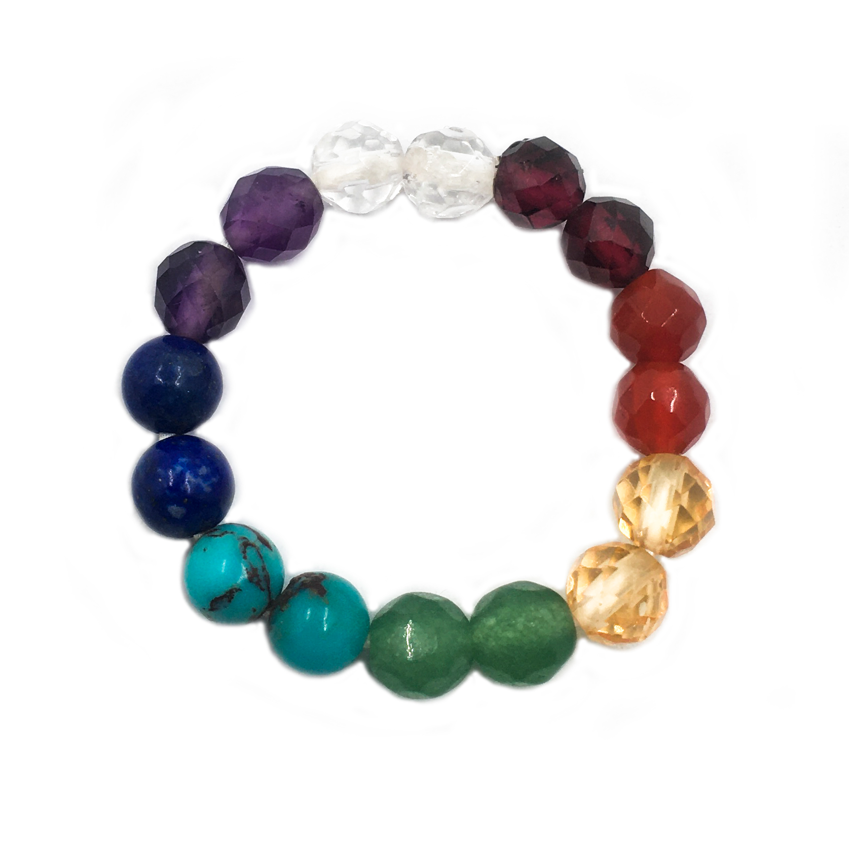 Seven Chakra Elastic Ring