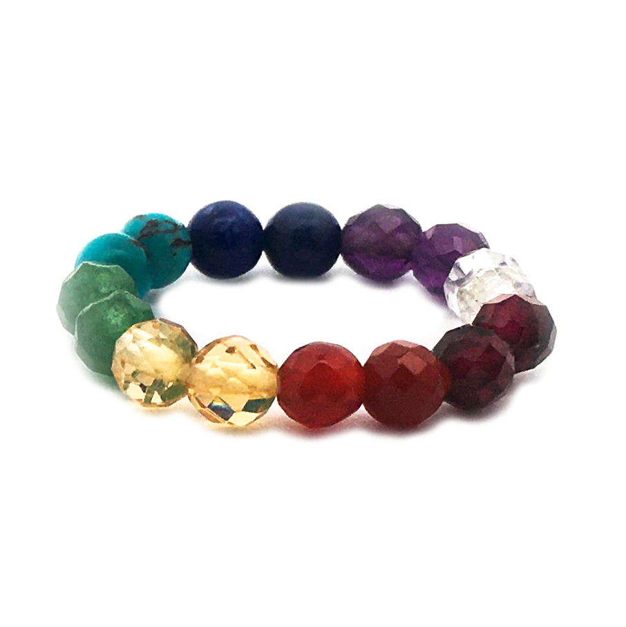 Seven Chakra Elastic Ring